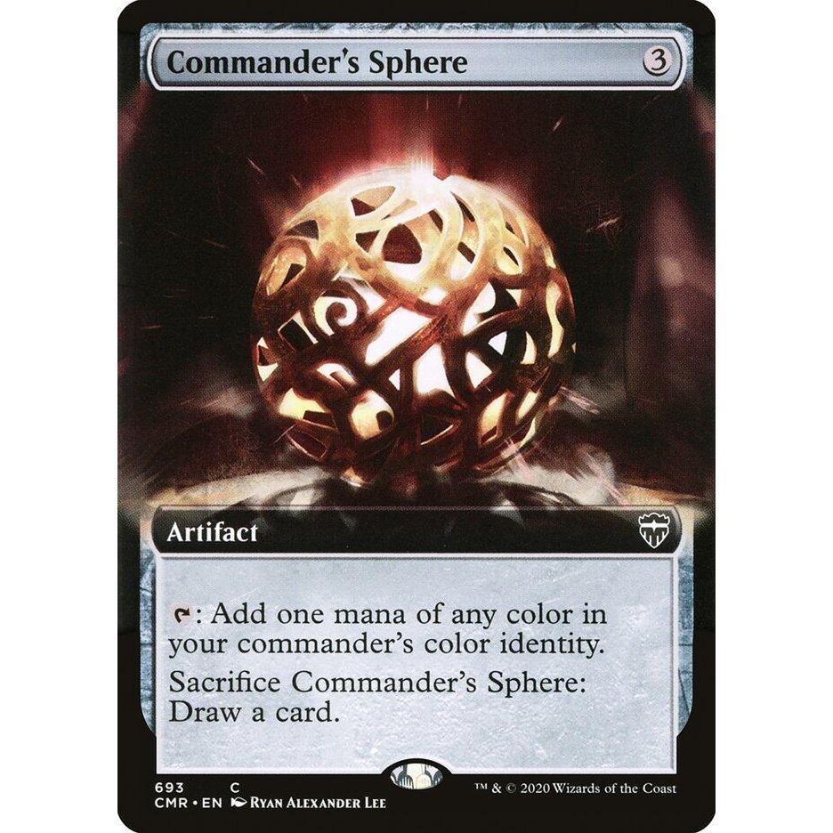 Image for Commander's Sphere (Extended Art) (693) (CMR) - Magic: The Gathering