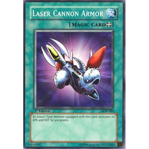 Image for Laser Cannon Armor (LOB-089) (LOB) - YuGiOh