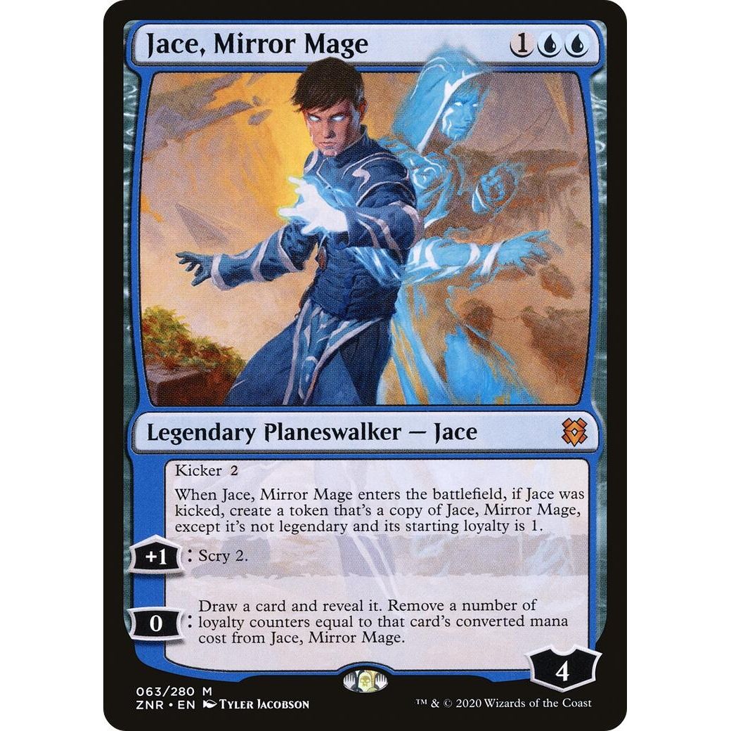 Image for Jace, Mirror Mage (63) (ZNR) - Magic: The Gathering