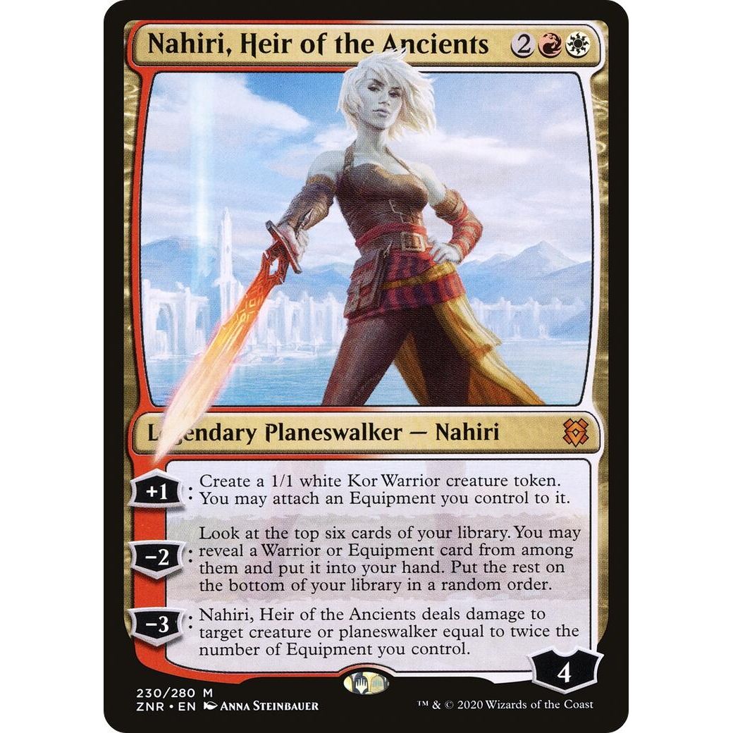 Image for Nahiri, Heir of the Ancients (230) (ZNR) - Magic: The Gathering