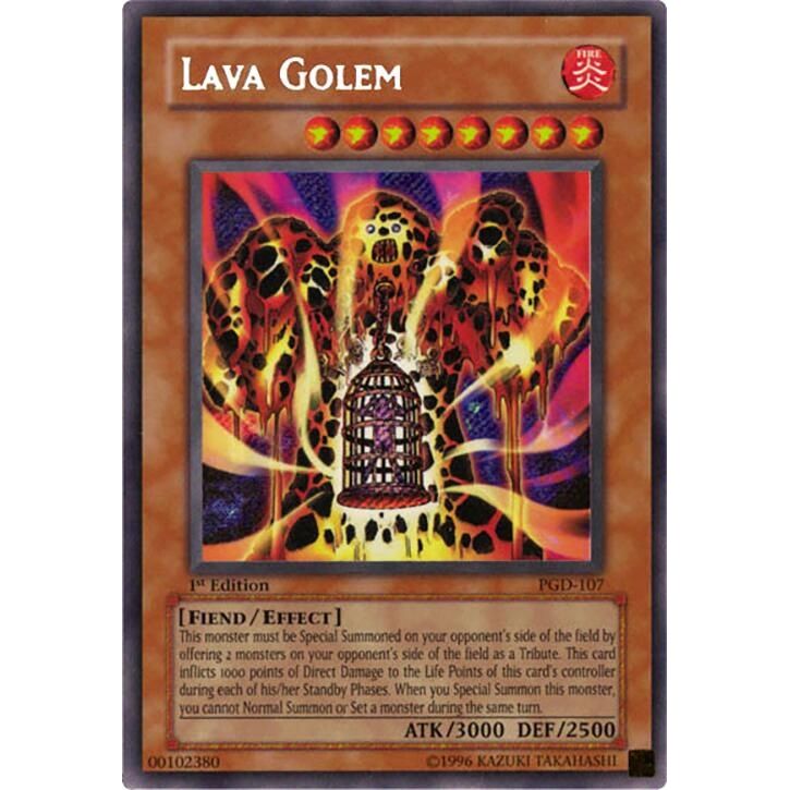 Image for Lava Golem (PGD-107) (PGD) - YuGiOh