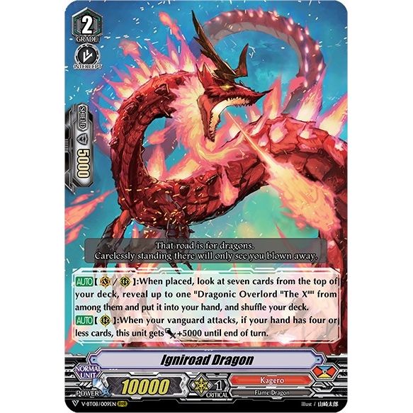 Image for Igniroad Dragon (V-BT08/009EN RRR) (V-BT08) - Cardfight Vanguard