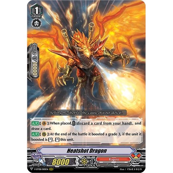 Image for Heatshot Dragon (V-BT08/010EN RRR) (V-BT08) - Cardfight Vanguard