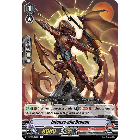 Image for Intense-aim Dragon (V-BT08/035EN R) (V-BT08) - Cardfight Vanguard