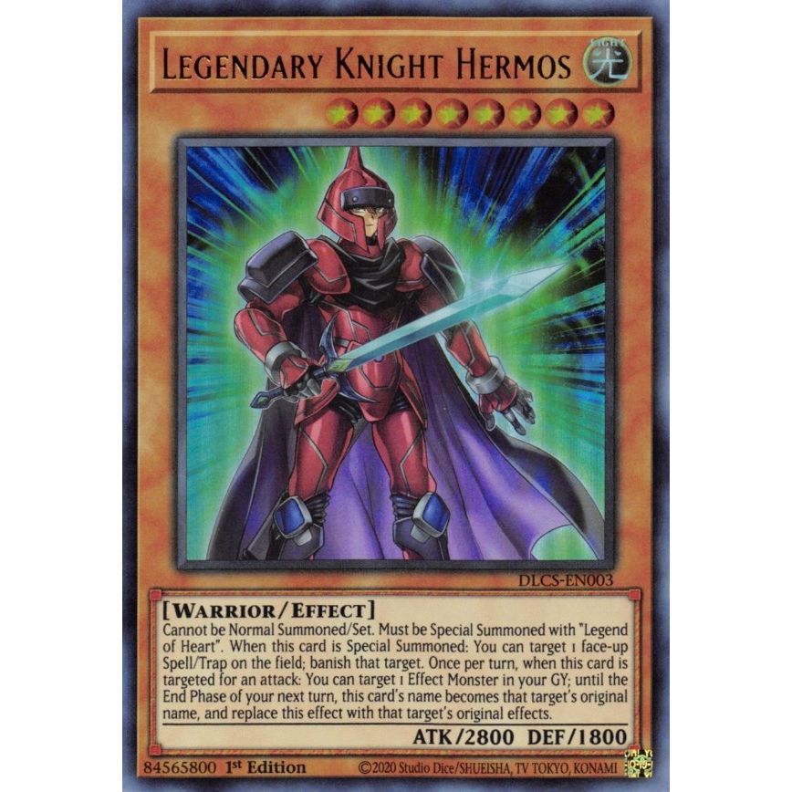 Image for Legendary Knight Hermos (DLCS-EN003) (DLCS) - YuGiOh