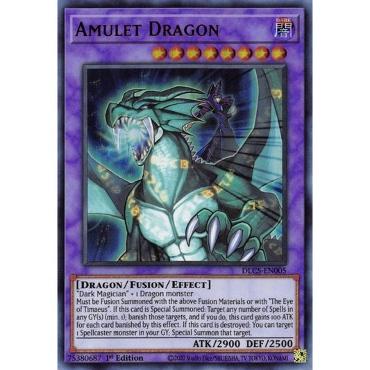 Image for Amulet Dragon (DLCS-EN005) (DLCS) - YuGiOh