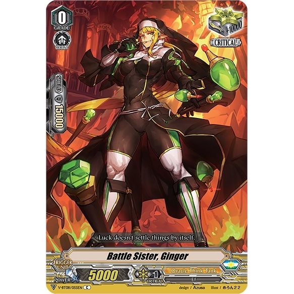 Image for Battle Sister, Ginger (V-BT08/055EN C) (V-BT08) - Cardfight Vanguard