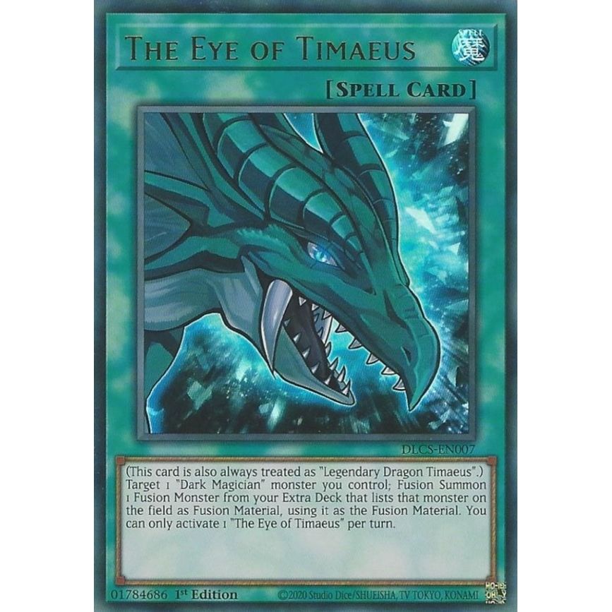 Image for The Eye of Timaeus (DLCS-EN007) (DLCS) - YuGiOh