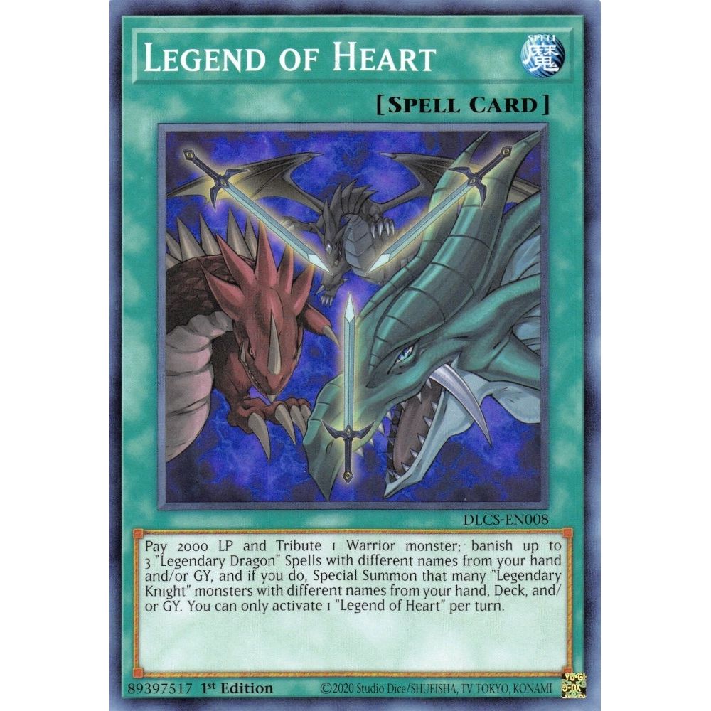 Image for Legend of Heart (DLCS-EN008) (DLCS) - YuGiOh