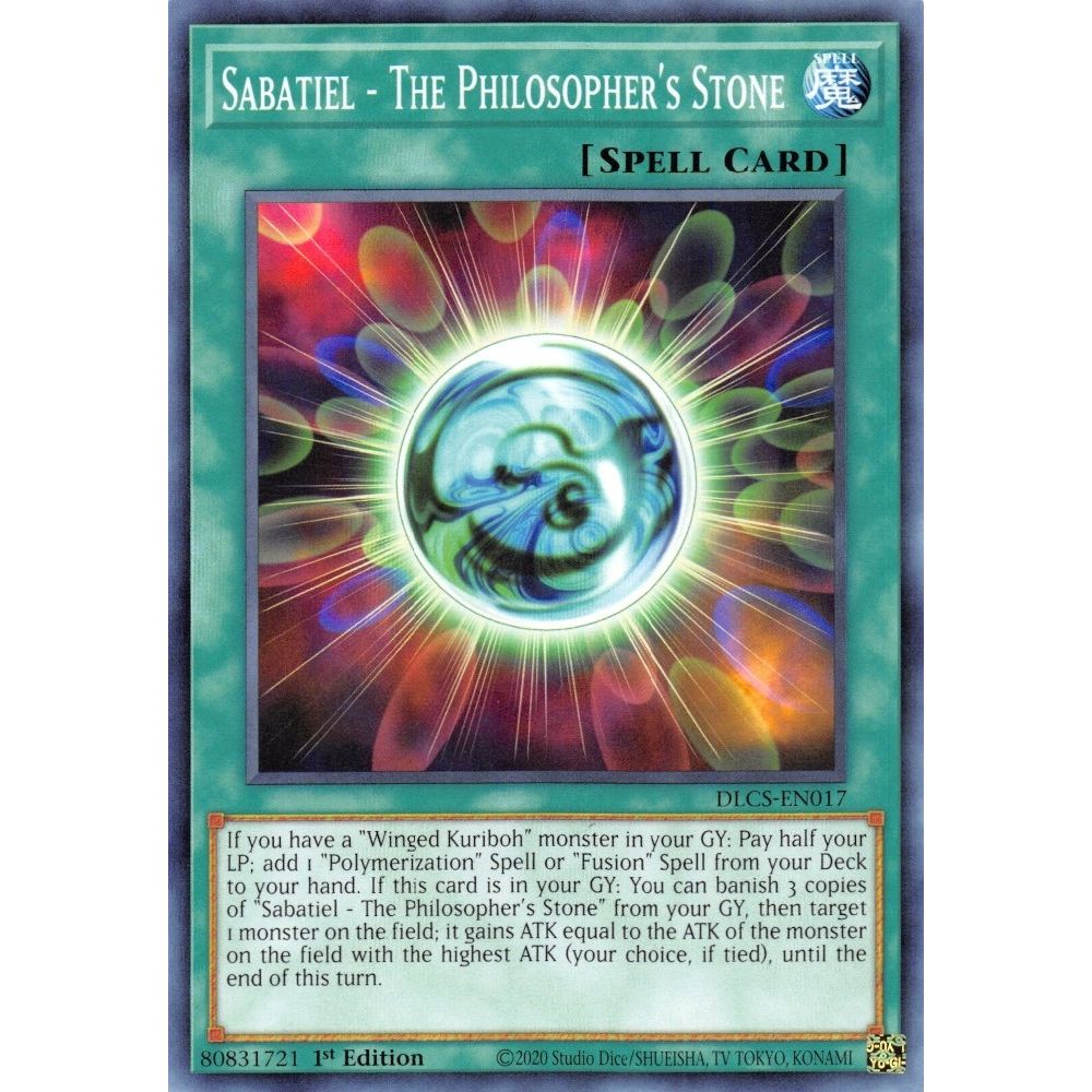 Image for Sabatiel - The Philosopher's Stone (DLCS-EN017) (DLCS) - YuGiOh