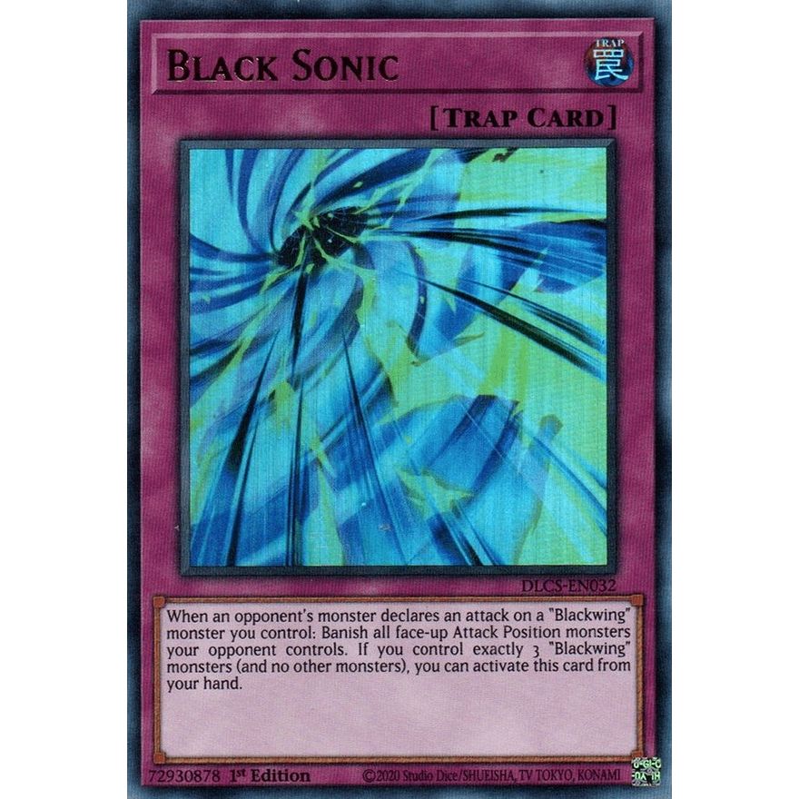 Image for Black Sonic (DLCS-EN032) (DLCS) - YuGiOh
