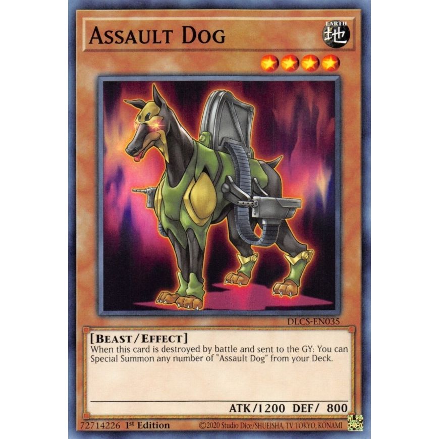 Image for Assault Dog (DLCS-EN035) (DLCS) - YuGiOh