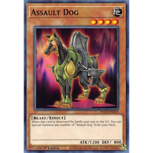 Image for Assault Dog (DLCS-EN035) (DLCS) - YuGiOh