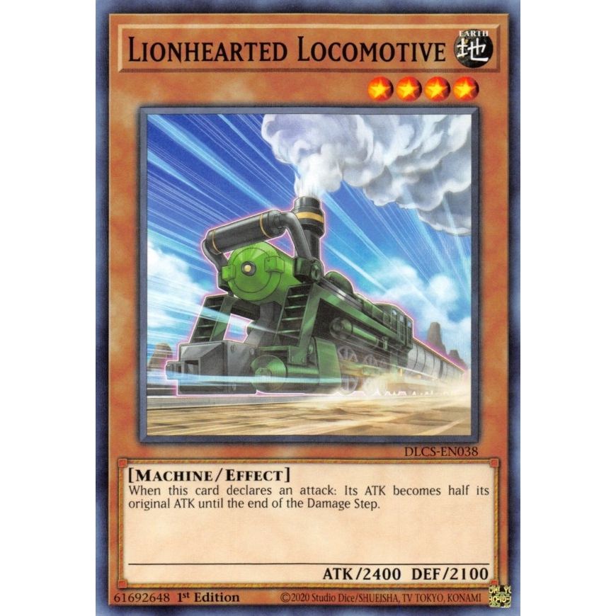 Image for Lionhearted Locomotive (DLCS-EN038) (DLCS) - YuGiOh