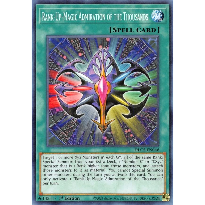 Image for Rank-Up-Magic Admiration of the Thousands (DLCS-EN046) (DLCS) - YuGiOh