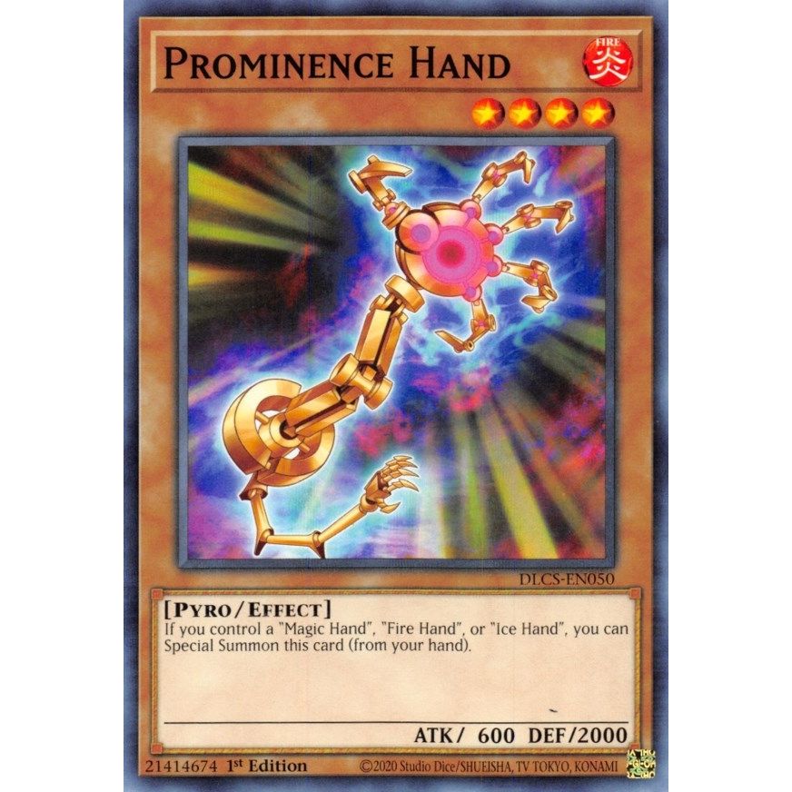Image for Prominence Hand (DLCS-EN050) (DLCS) - YuGiOh