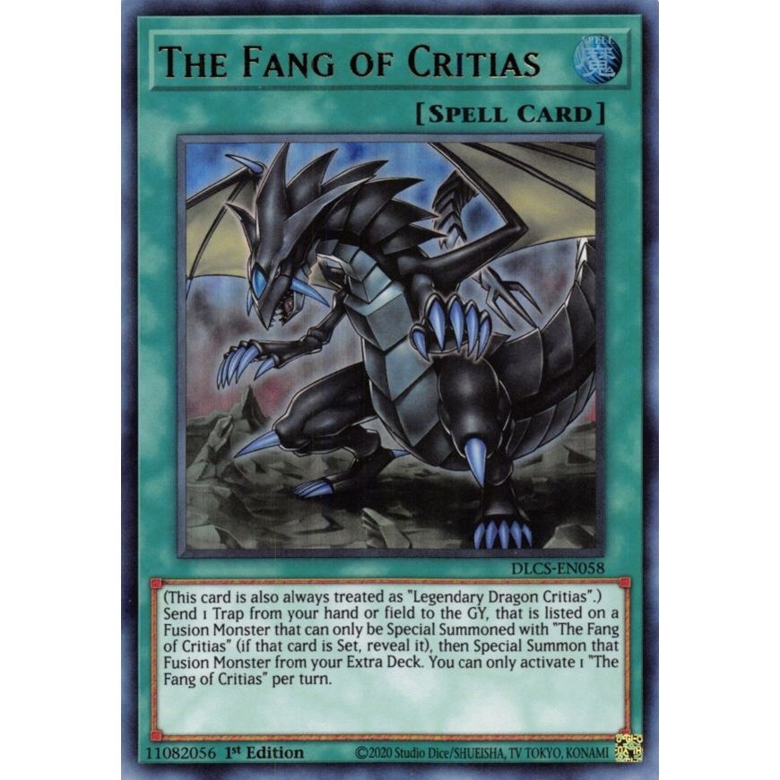 Image for The Fang of Critias (DLCS-EN058) (DLCS) - YuGiOh