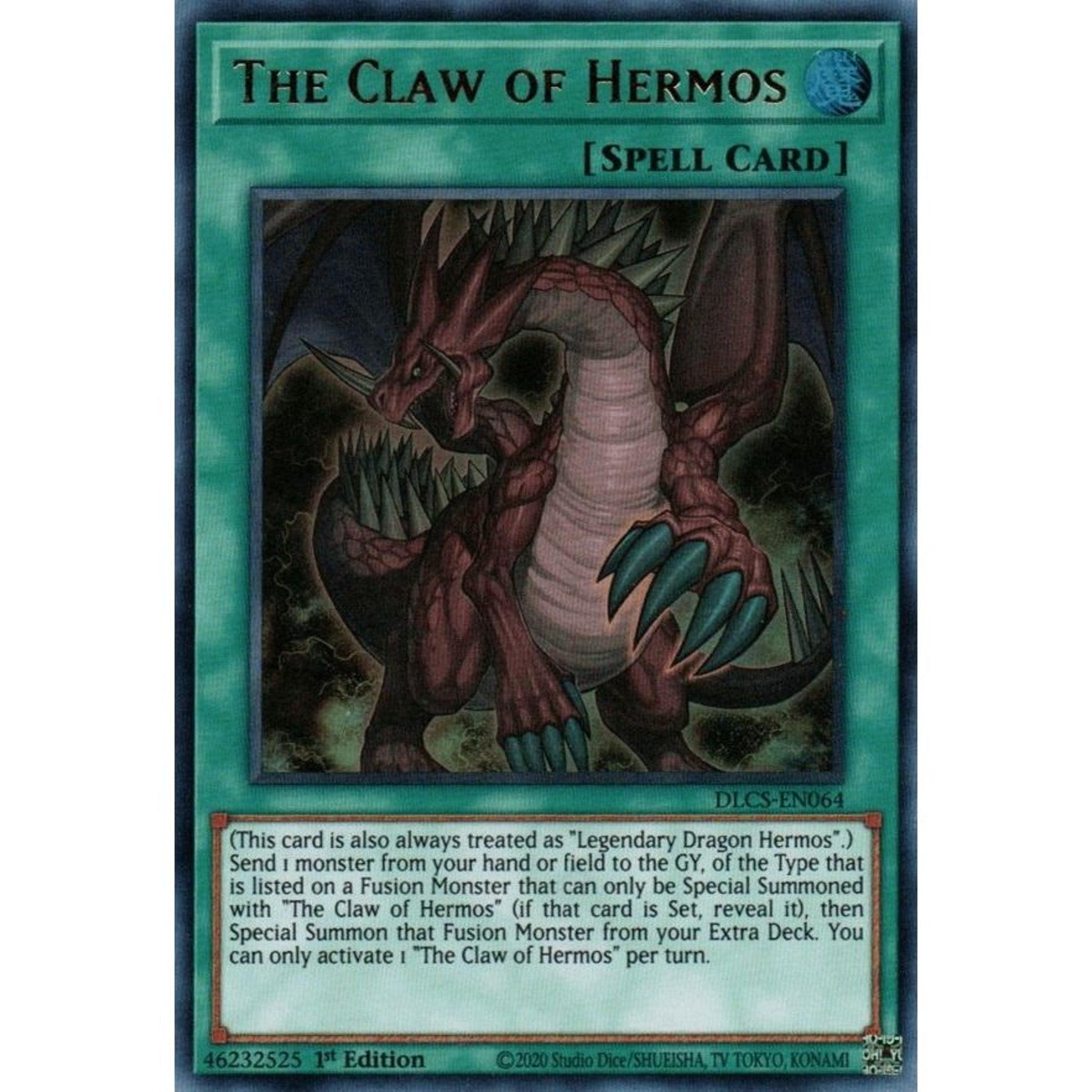 Image for The Claw of Hermos (DLCS-EN064) (DLCS) - YuGiOh