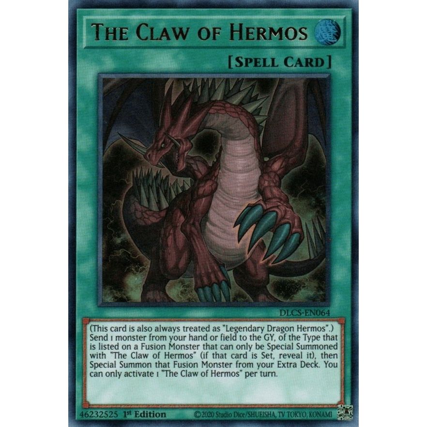 Image for The Claw of Hermos (DLCS-EN064) (DLCS) - YuGiOh