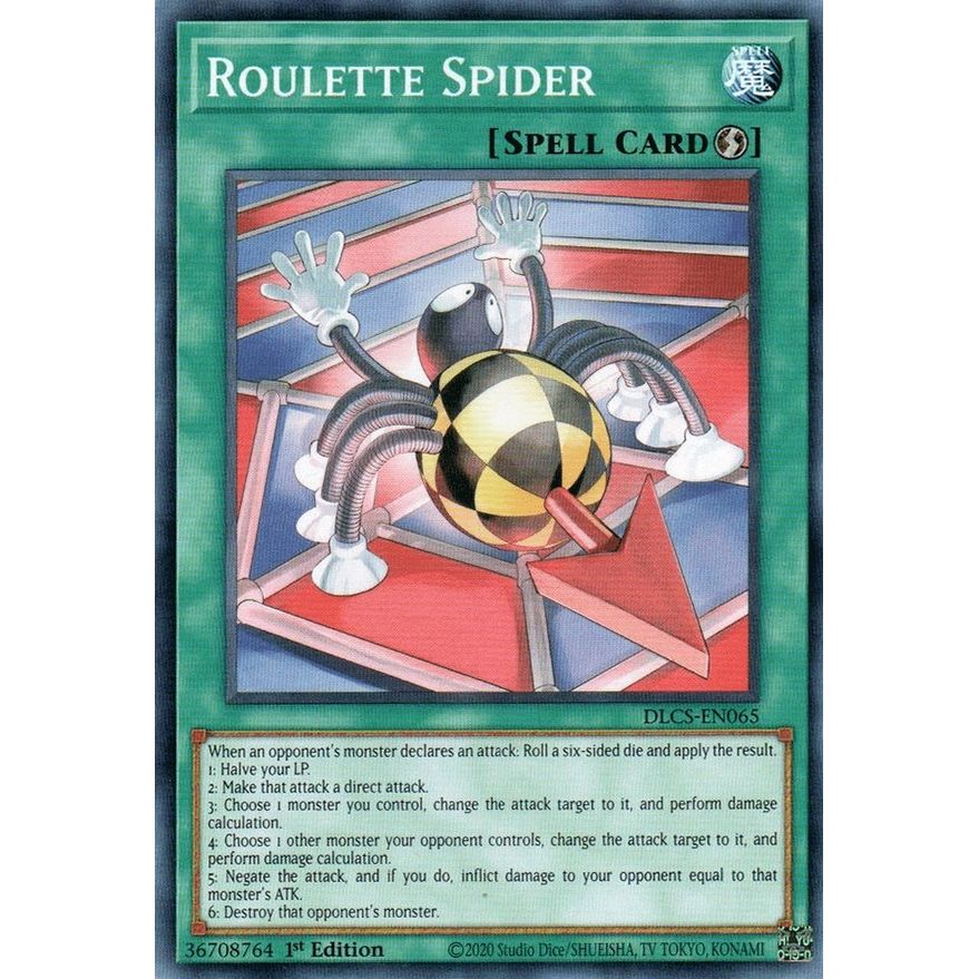 Image for Roulette Spider (DLCS-EN065) (DLCS) - YuGiOh