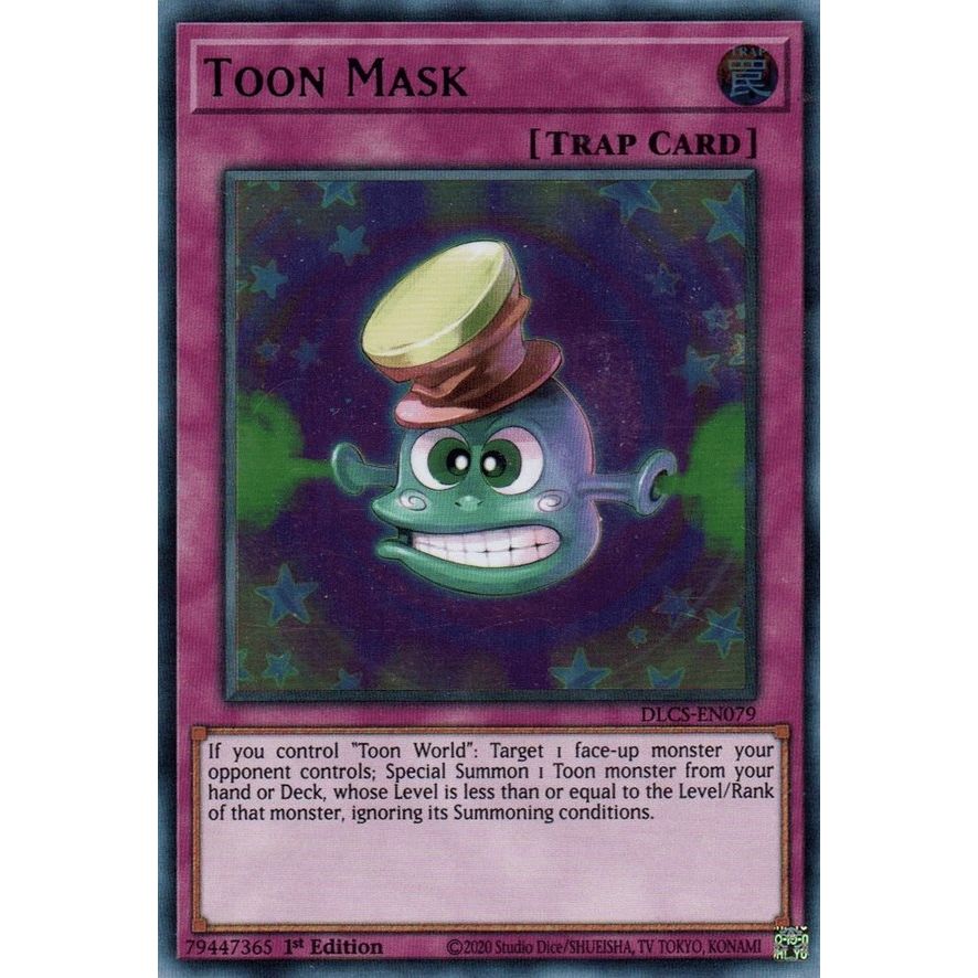 Image for Toon Mask (DLCS-EN079) (DLCS) - YuGiOh