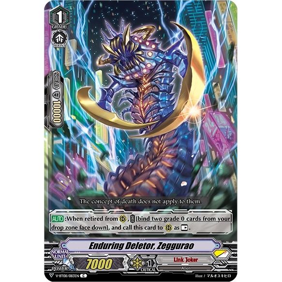 Image for Enduring Deletor, Zeggurao (V-BT08/083EN C) (V-BT08) - Cardfight Vanguard