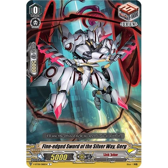 Image for Fine-edged Sword of the Silver Way, Gerg (V-BT08/088EN C) (V-BT08) - Cardfight Vanguard