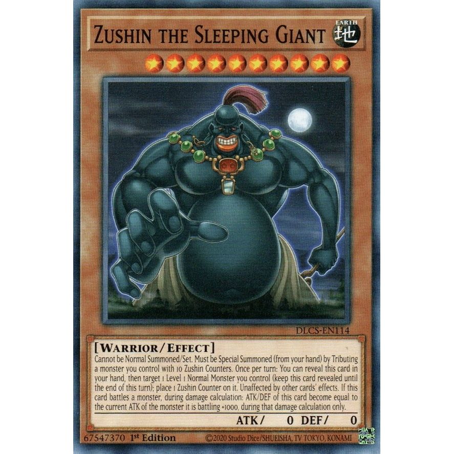 Image for Zushin the Sleeping Giant (DLCS-EN114) (DLCS) - YuGiOh