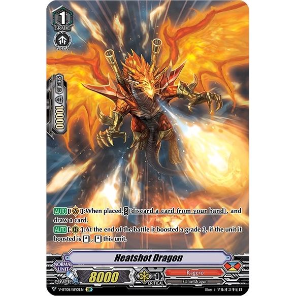 Image for Heatshot Dragon (SP) (V-BT08/SP10EN SP) (V-BT08) - Cardfight Vanguard