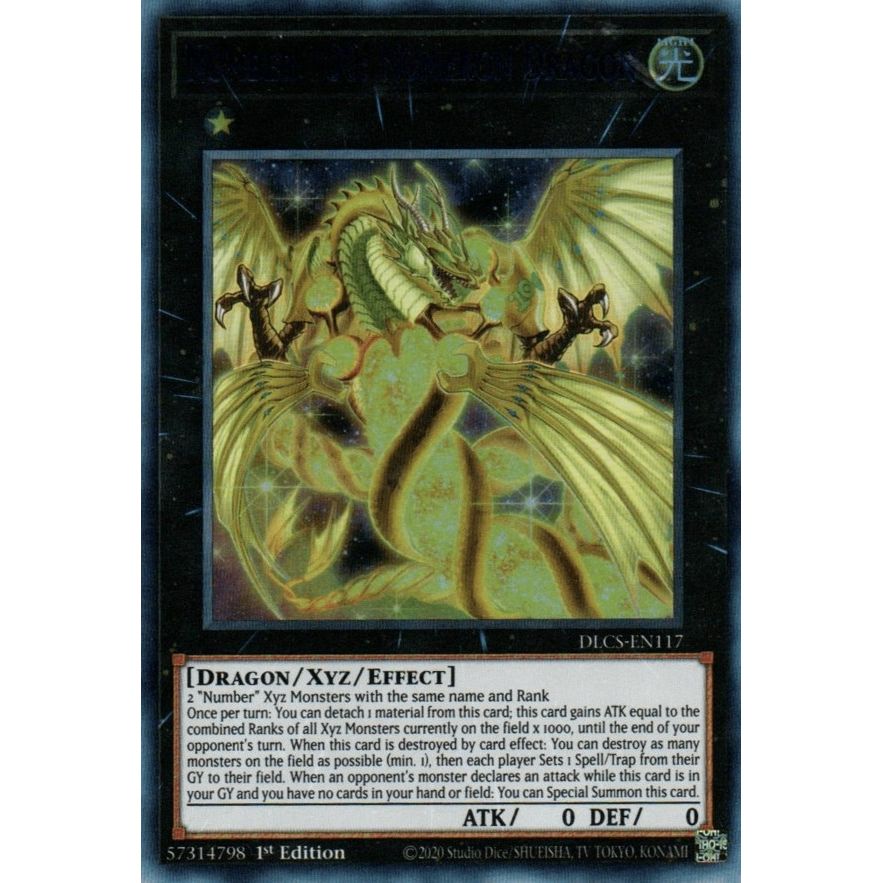 Image for Number 100: Numeron Dragon (DLCS-EN117) (DLCS) - YuGiOh
