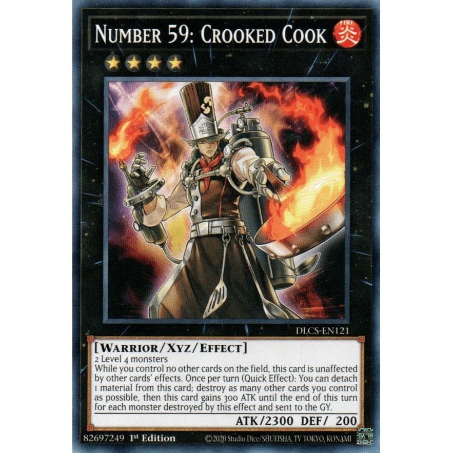 Image for Number 59: Crooked Cook (DLCS-EN121) (DLCS) - YuGiOh