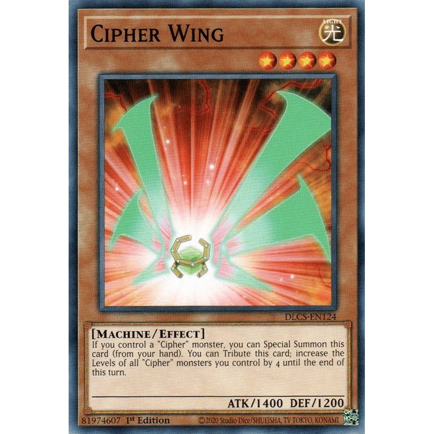 Image for Cipher Wing (DLCS-EN124) (DLCS) - YuGiOh