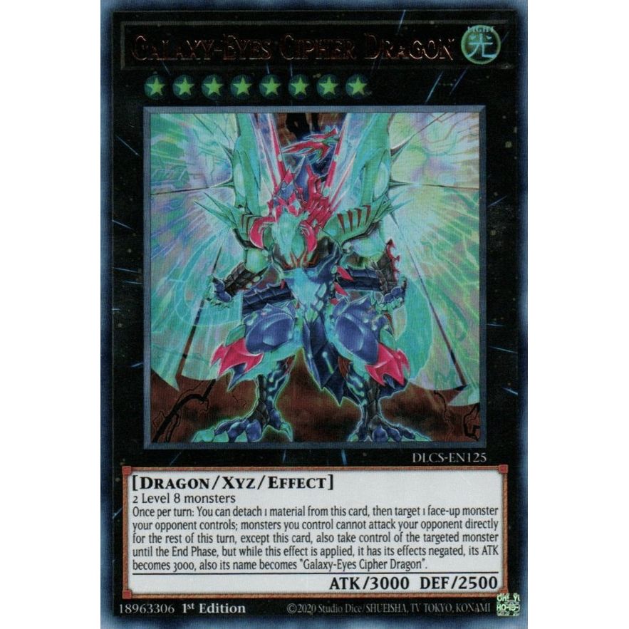 Image for Galaxy-Eyes Cipher Dragon (DLCS-EN125) (DLCS) - YuGiOh