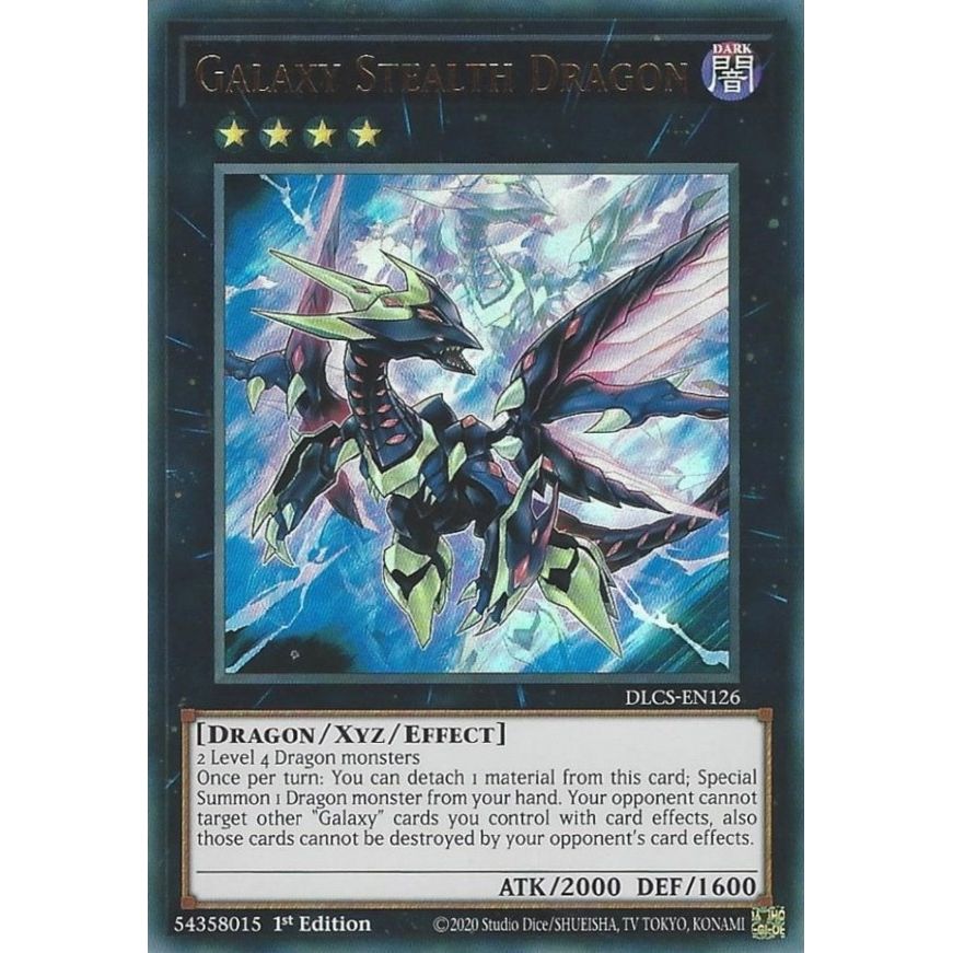 Image for Galaxy Stealth Dragon (DLCS-EN126) (DLCS) - YuGiOh