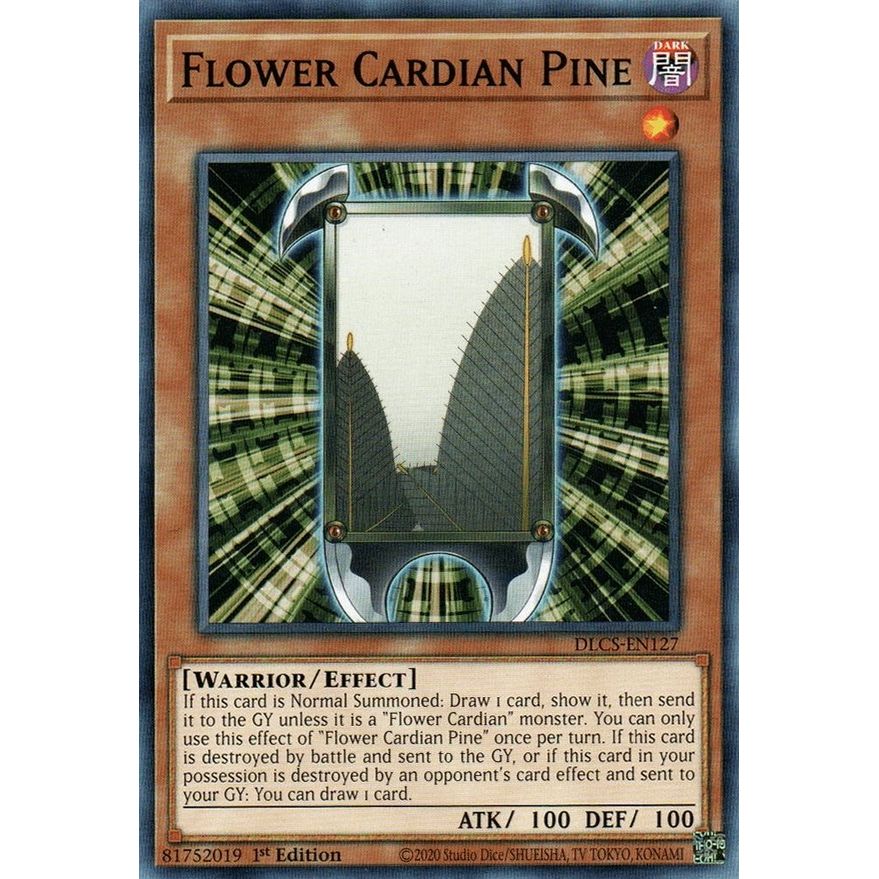 Image for Flower Cardian Pine (DLCS-EN127) (DLCS) - YuGiOh