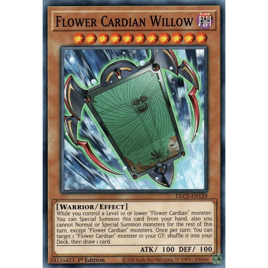 Image for Flower Cardian Willow (DLCS-EN129) (DLCS) - YuGiOh