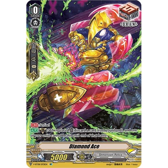 Image for Diamond Ace (SP) (V-BT08/SP31EN SP) (V-BT08) - Cardfight Vanguard
