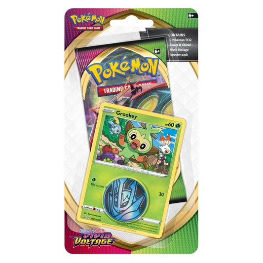 Image for Vivid Voltage Single Pack Blister [Grookey] - Pokemon