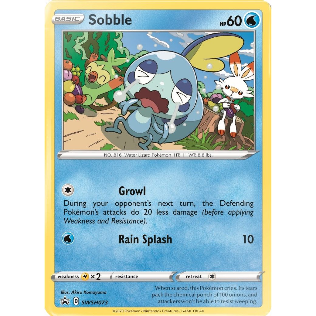 Image for Sobble - SWSH073 (SWSH073) (SWSD) - Pokemon