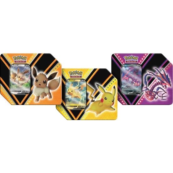 Image for V Powers Tin [Set of 3] - Pokemon