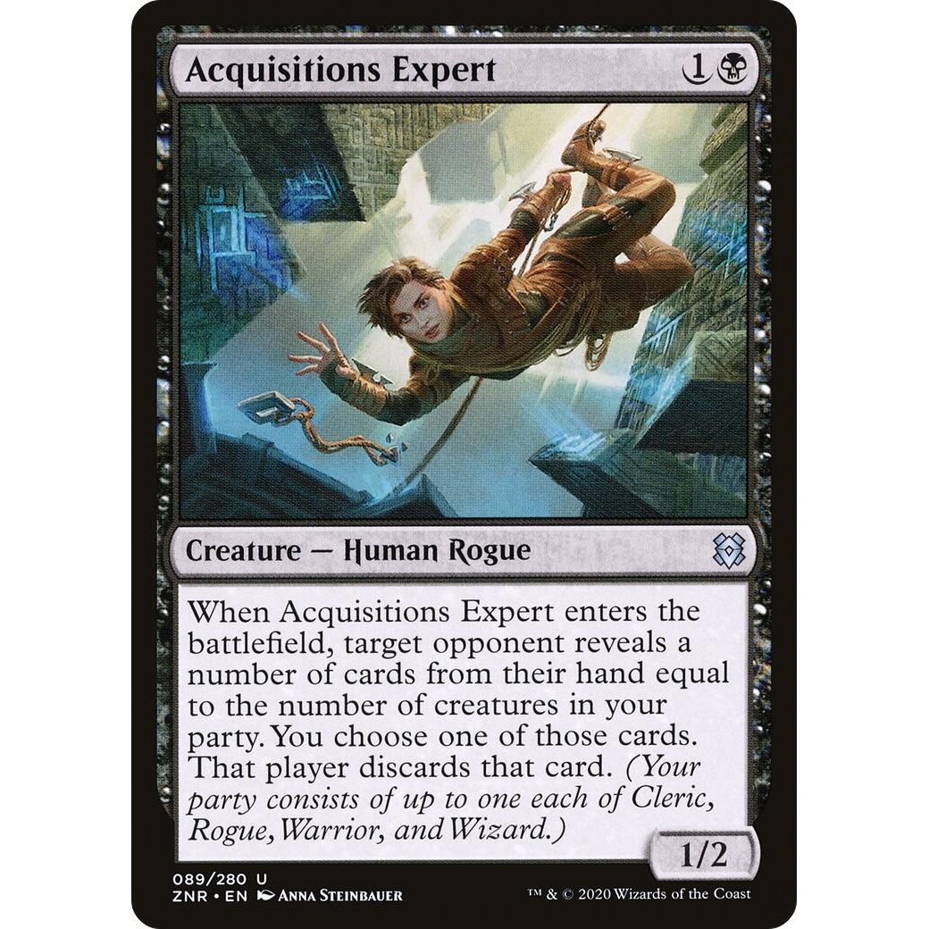Image for Acquisitions Expert (89) (ZNR) - Magic: The Gathering