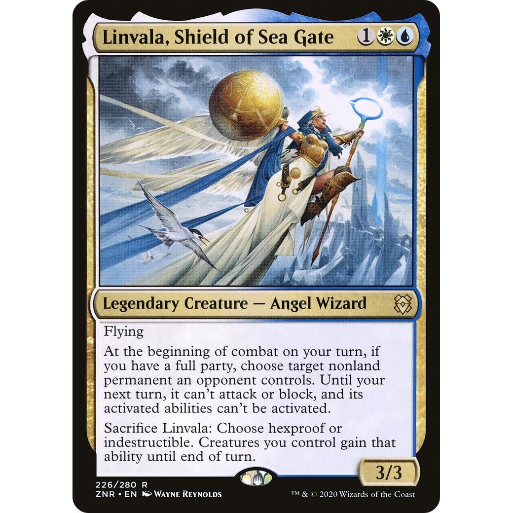 Image for Linvala, Shield of Sea Gate (226) (ZNR) - Magic: The Gathering