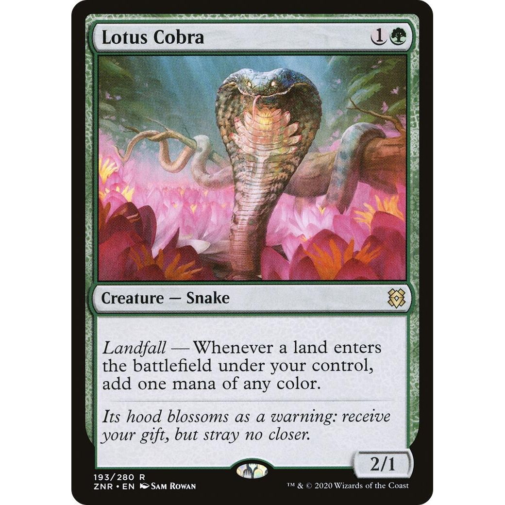 Image for Lotus Cobra (193) (ZNR) - Magic: The Gathering