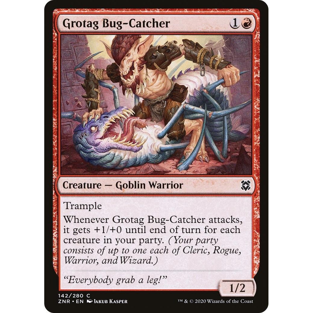Image for Grotag Bug-Catcher (142) (ZNR) - Magic: The Gathering