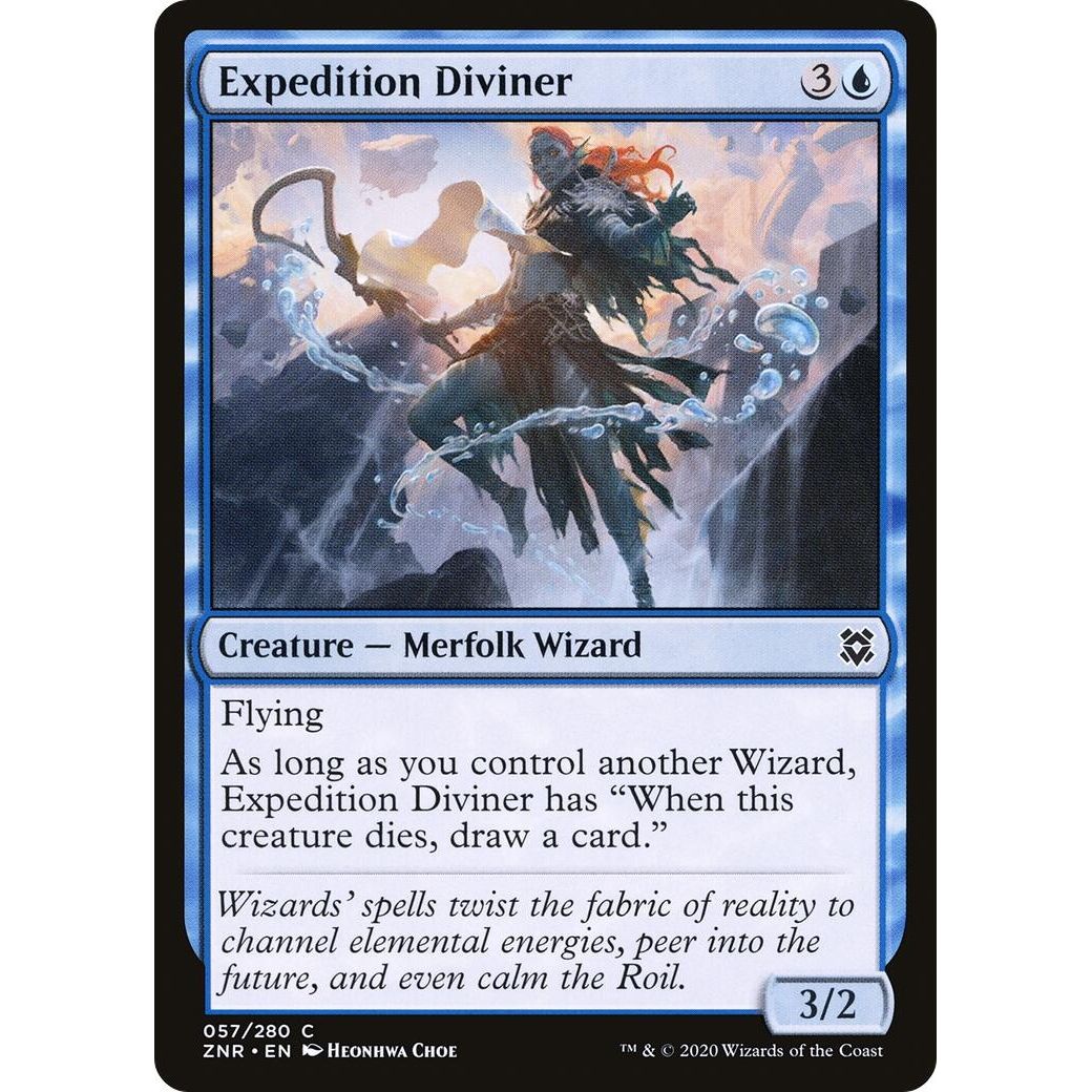 Image for Expedition Diviner (57) (ZNR) - Magic: The Gathering