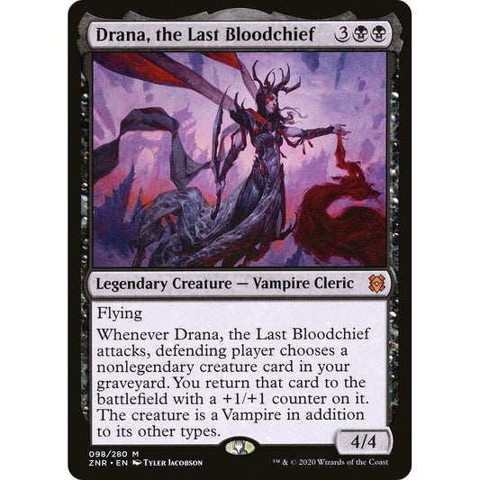 Image for Drana, the Last Bloodchief (98) (ZNR) - Magic: The Gathering