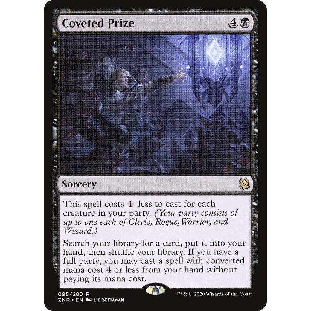 Image for Coveted Prize (95) (ZNR) - Magic: The Gathering
