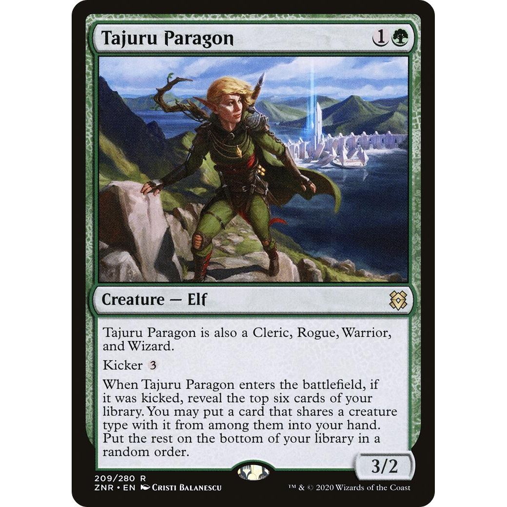Image for Tajuru Paragon (209) (ZNR) - Magic: The Gathering