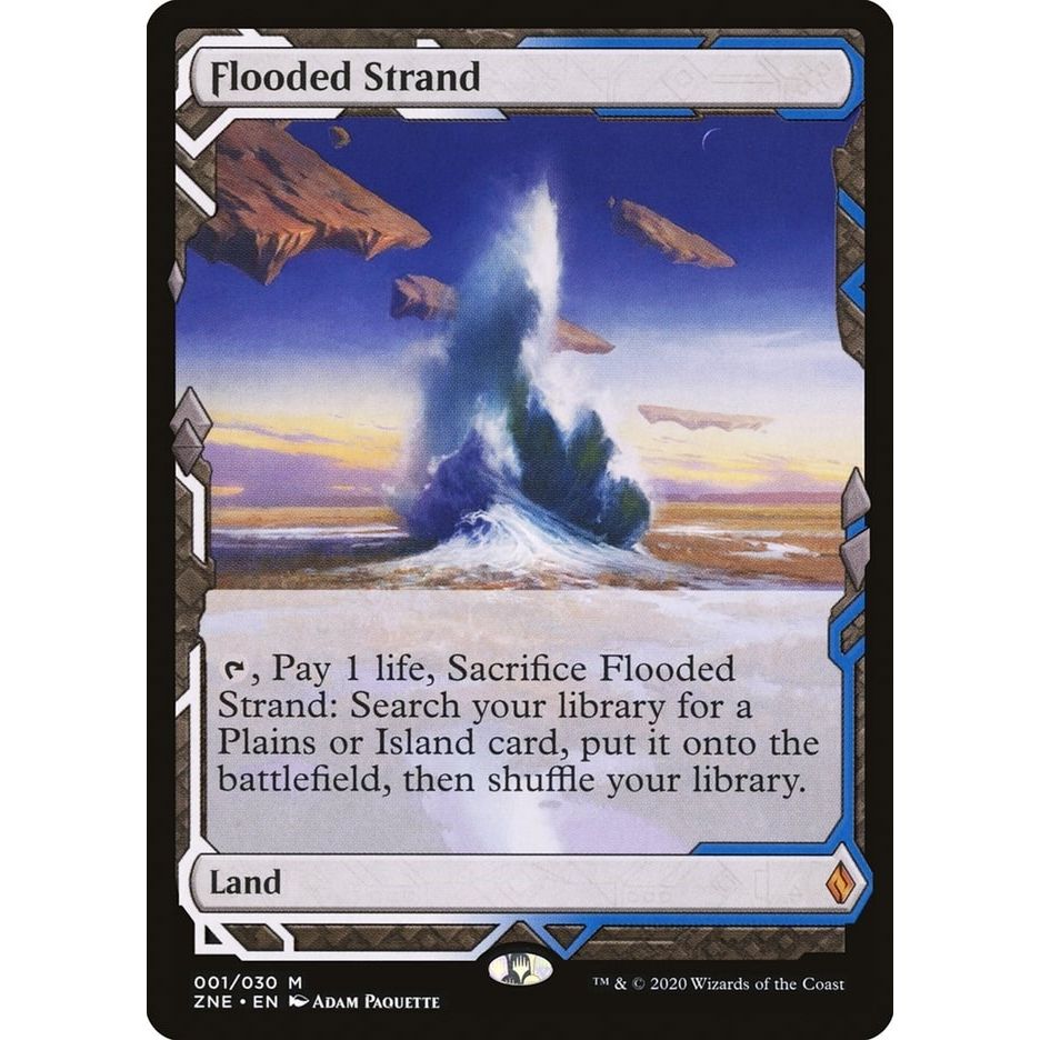 Image for Flooded Strand (1) (ZNE) - Magic: The Gathering