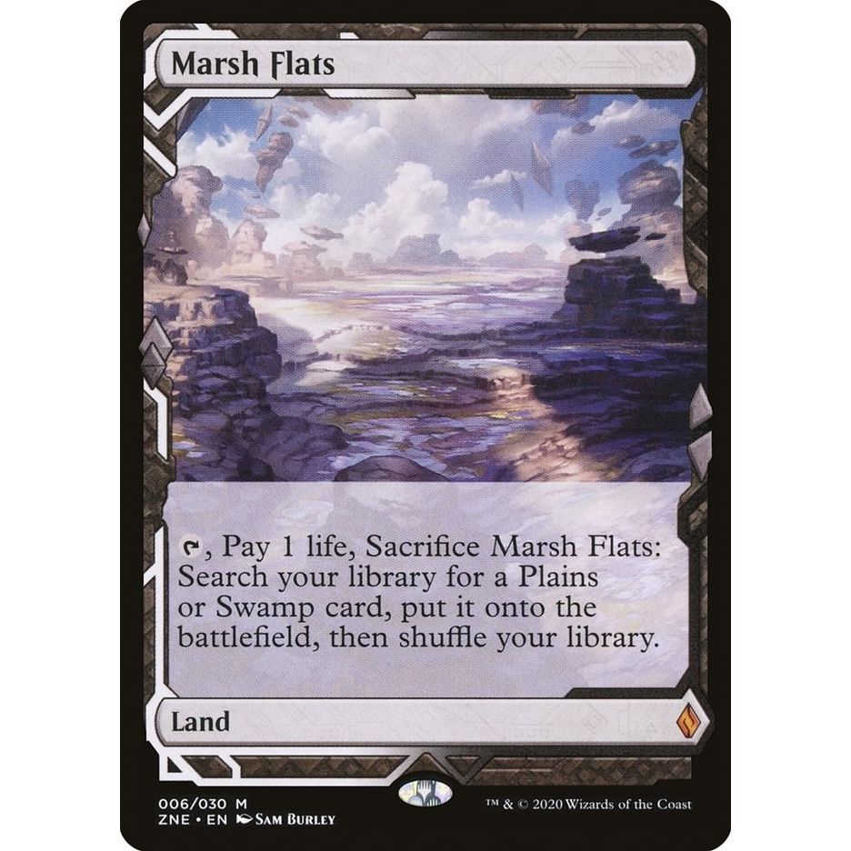 Image for Marsh Flats (6) (ZNE) - Magic: The Gathering